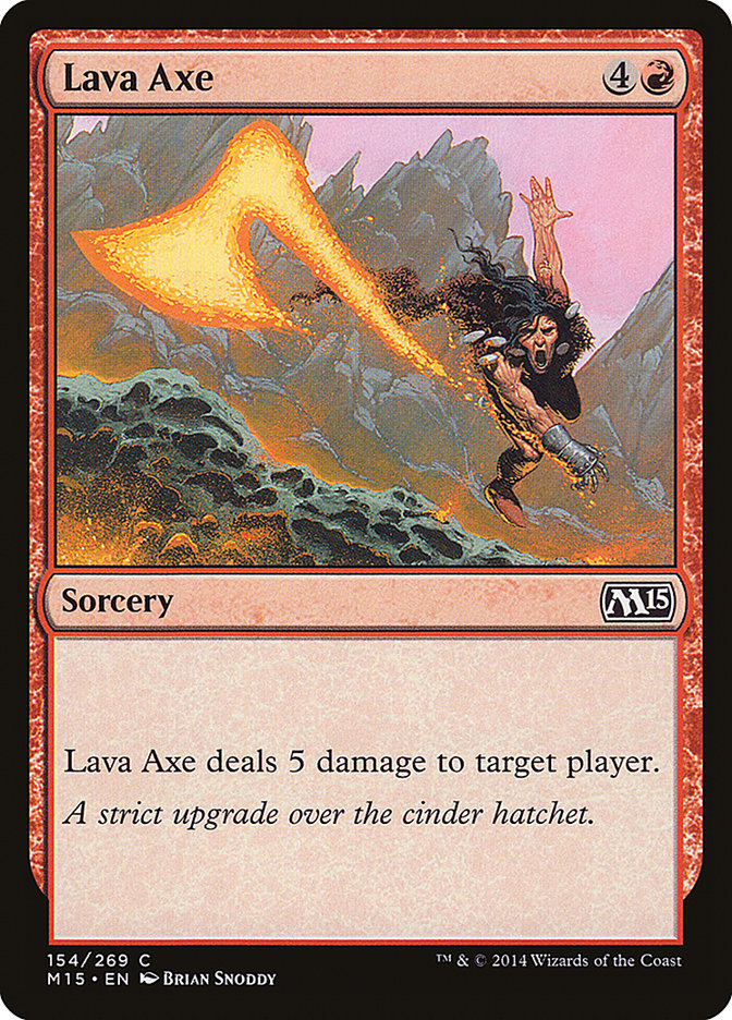 Lava Axe [Magic 2015] | Dragon's Lair Comics and Fantasy Houston TX