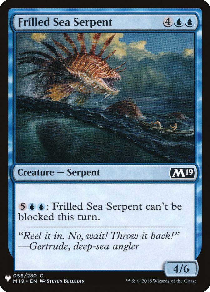 Frilled Sea Serpent [Mystery Booster] | Dragon's Lair Comics and Fantasy Houston TX