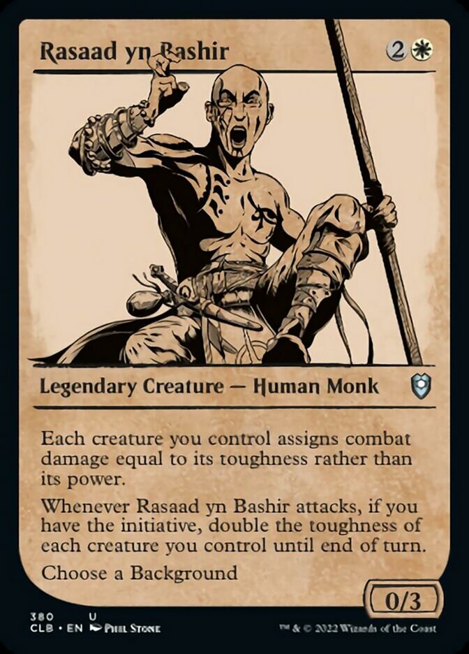 Rasaad yn Bashir (Showcase) [Commander Legends: Battle for Baldur's Gate] | Dragon's Lair Comics and Fantasy Houston TX