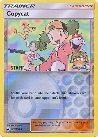 Copycat (127/168) (Regional Championship Promo Staff) [Sun & Moon: Celestial Storm] | Dragon's Lair Comics and Fantasy Houston TX