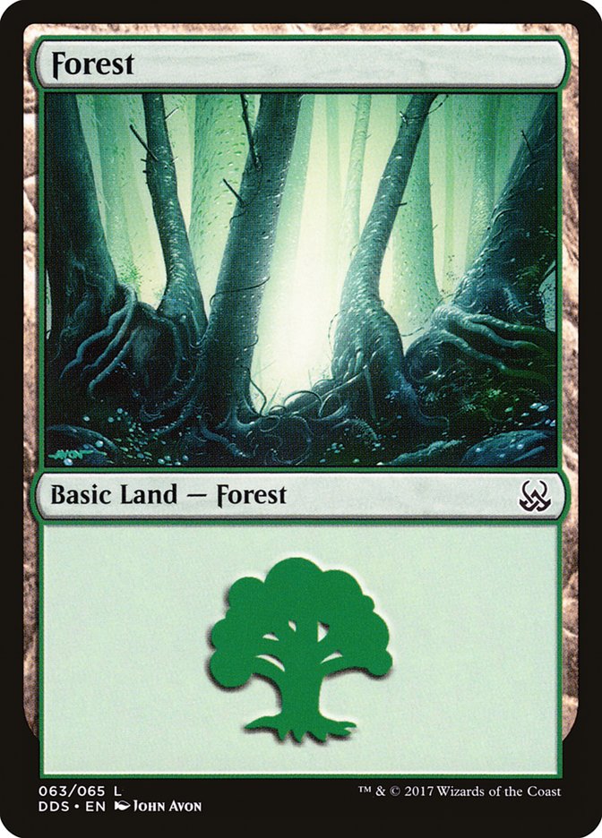 Forest (63) [Duel Decks: Mind vs. Might] | Dragon's Lair Comics and Fantasy Houston TX