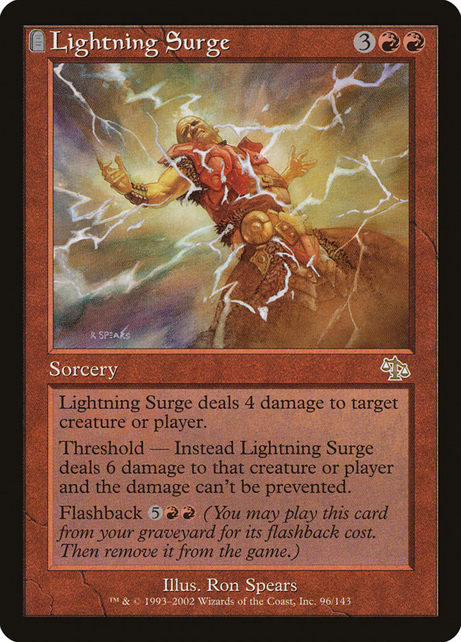 Lightning Surge [Judgment] | Dragon's Lair Comics and Fantasy Houston TX