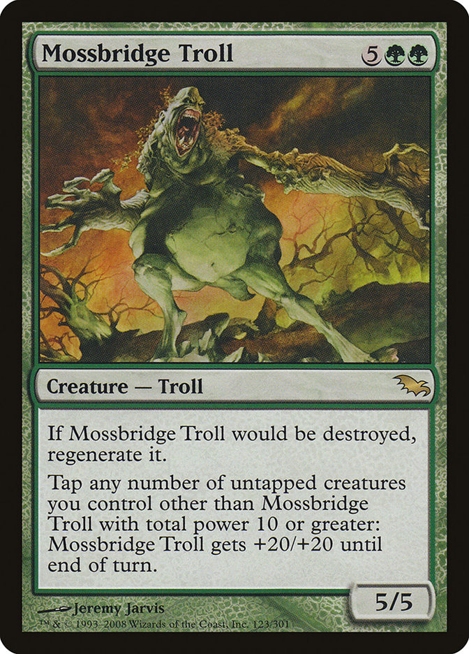 Mossbridge Troll [Shadowmoor] | Dragon's Lair Comics and Fantasy Houston TX