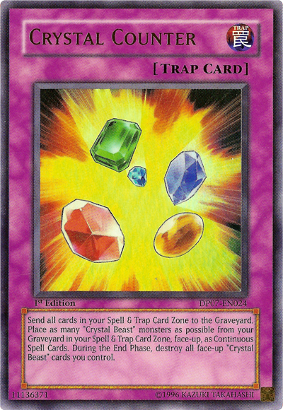 Crystal Counter [DP07-EN024] Ultra Rare | Dragon's Lair Comics and Fantasy Houston TX