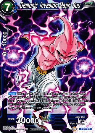 Demonic Invasion Majin Buu (P-097) [Promotion Cards] | Dragon's Lair Comics and Fantasy Houston TX