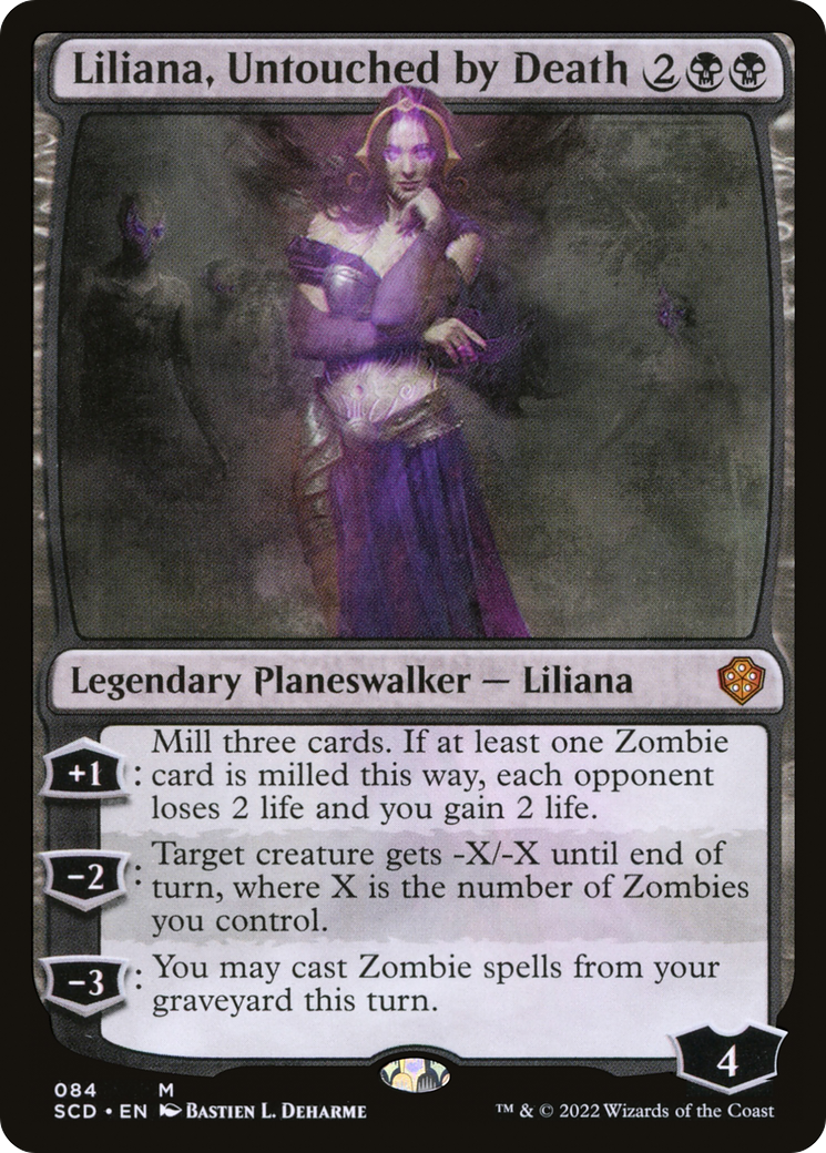 Liliana, Untouched by Death [Starter Commander Decks] | Dragon's Lair Comics and Fantasy Houston TX