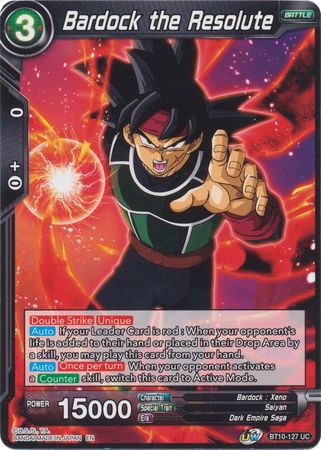 Bardock the Resolute (BT10-127) [Rise of the Unison Warrior] | Dragon's Lair Comics and Fantasy Houston TX