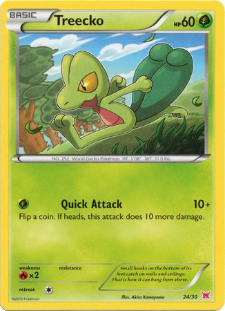 Treecko (24/30) [XY: Trainer Kit 2 - Latias] | Dragon's Lair Comics and Fantasy Houston TX