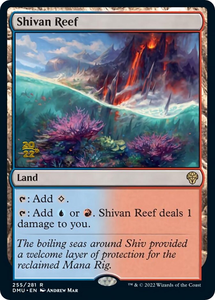 Shivan Reef [Dominaria United Prerelease Promos] | Dragon's Lair Comics and Fantasy Houston TX