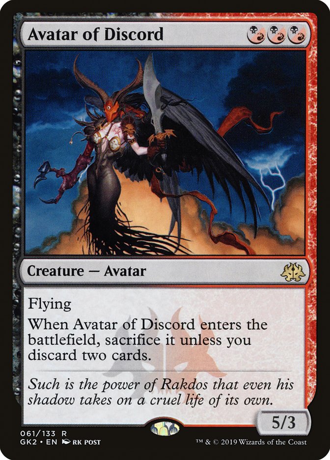 Avatar of Discord [Ravnica Allegiance Guild Kit] | Dragon's Lair Comics and Fantasy Houston TX