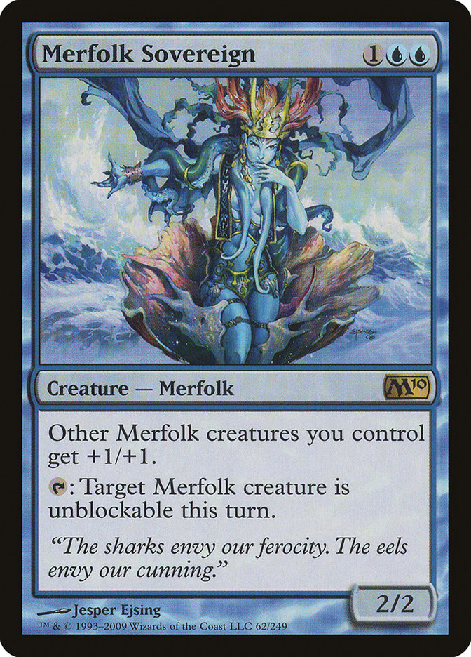 Merfolk Sovereign [Magic 2010] | Dragon's Lair Comics and Fantasy Houston TX