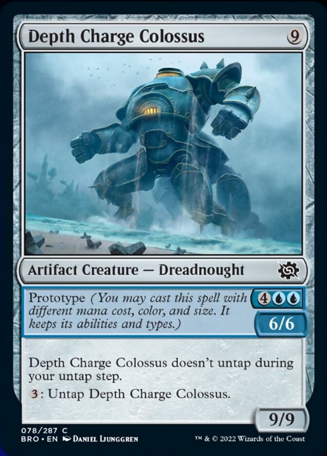 Depth Charge Colossus [The Brothers' War] | Dragon's Lair Comics and Fantasy Houston TX