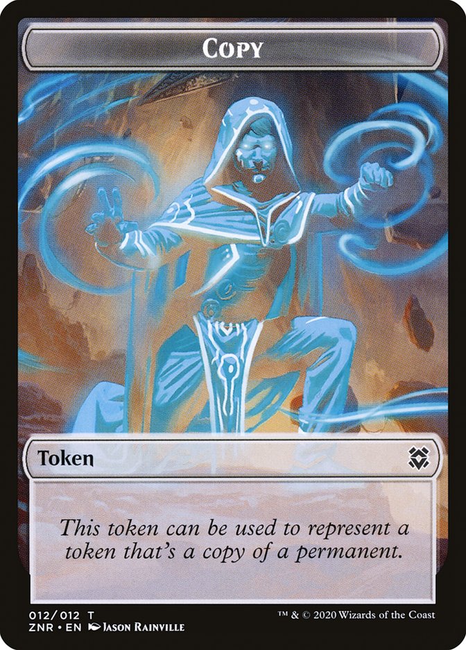 Copy Token [Zendikar Rising Tokens] | Dragon's Lair Comics and Fantasy Houston TX