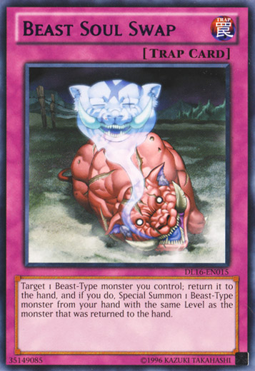 Beast Soul Swap (Purple) [DL16-EN015] Rare | Dragon's Lair Comics and Fantasy Houston TX