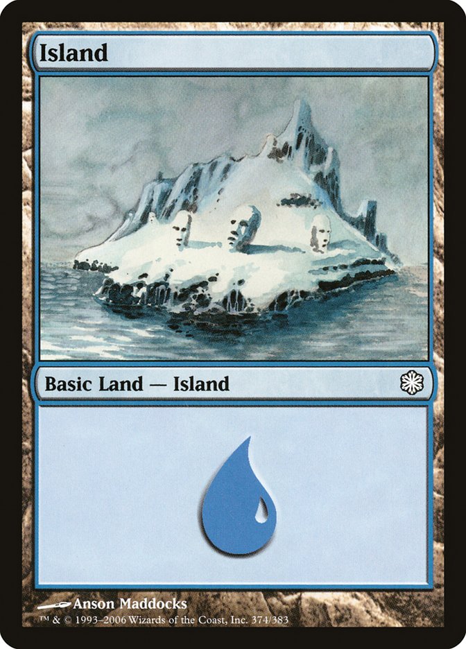 Island (374) [Coldsnap Theme Decks] | Dragon's Lair Comics and Fantasy Houston TX