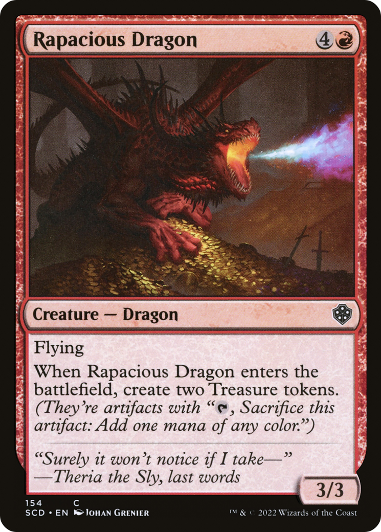 Rapacious Dragon [Starter Commander Decks] | Dragon's Lair Comics and Fantasy Houston TX