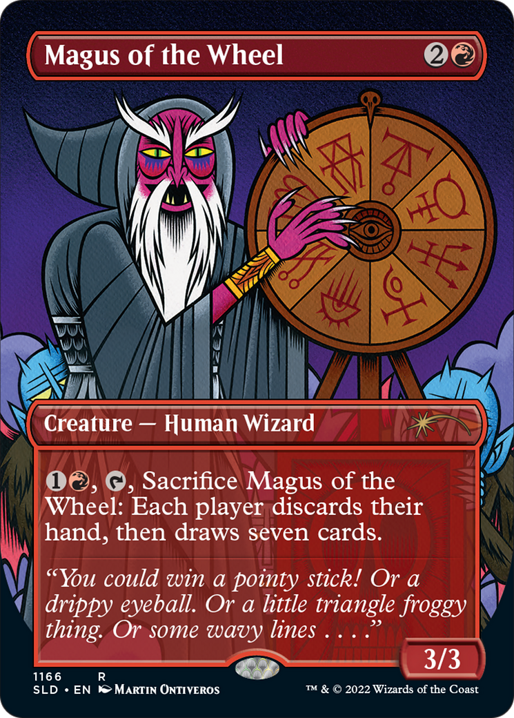 Magus of the Wheel (Borderless) [Secret Lair Drop Series] | Dragon's Lair Comics and Fantasy Houston TX