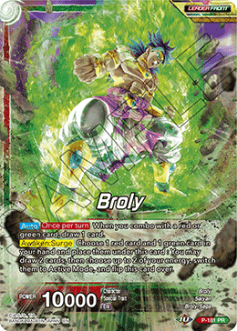 Broly // Broly, Surge of Brutality (P-181) [Mythic Booster] | Dragon's Lair Comics and Fantasy Houston TX