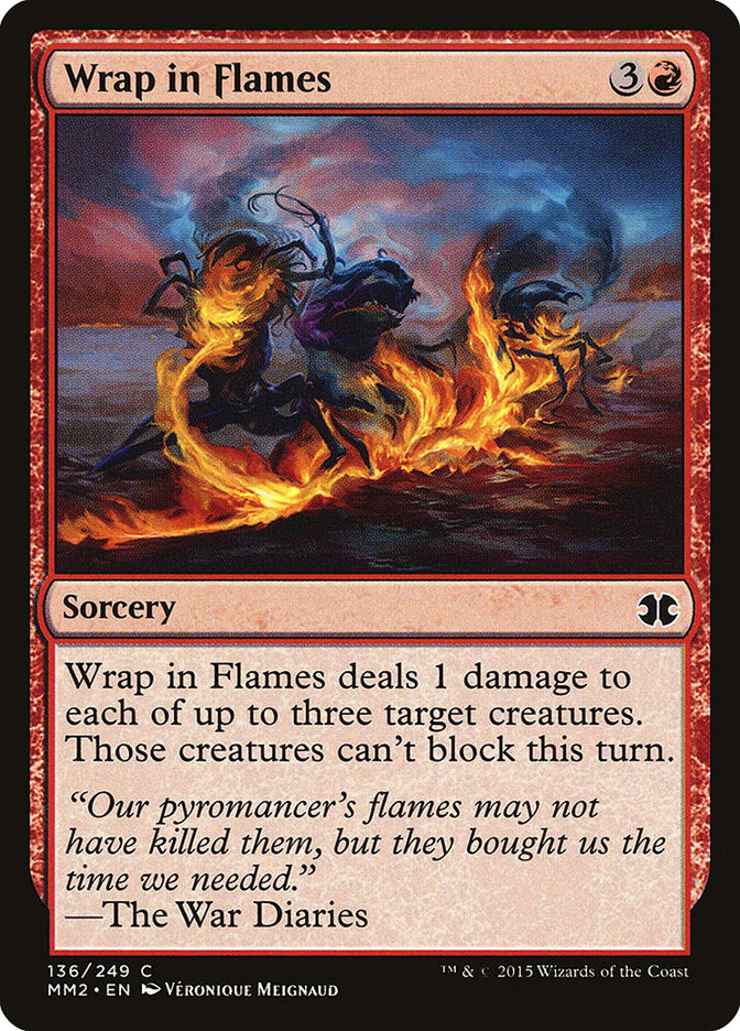 Wrap in Flames [Modern Masters 2015] | Dragon's Lair Comics and Fantasy Houston TX