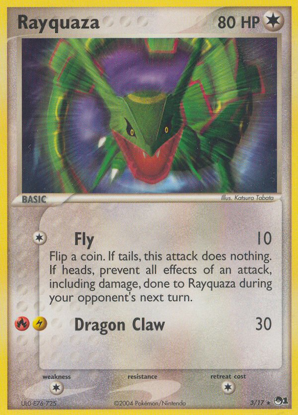 Rayquaza (3/17) [POP Series 1] | Dragon's Lair Comics and Fantasy Houston TX