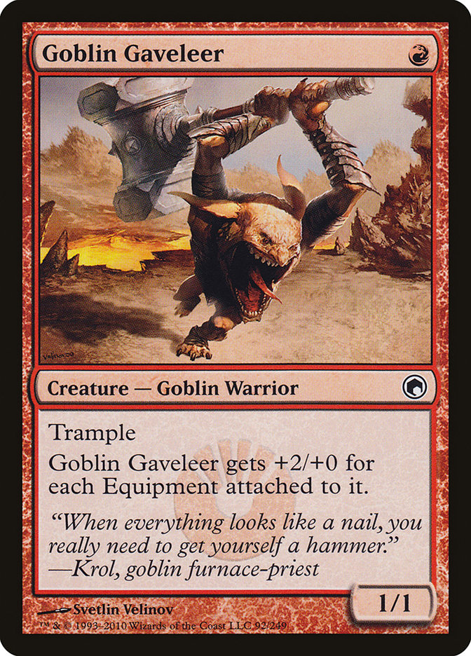 Goblin Gaveleer [Scars of Mirrodin] | Dragon's Lair Comics and Fantasy Houston TX