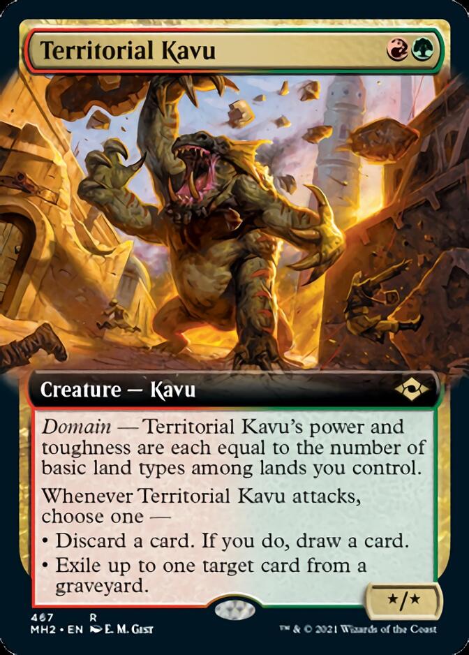 Territorial Kavu (Extended Art) [Modern Horizons 2] | Dragon's Lair Comics and Fantasy Houston TX