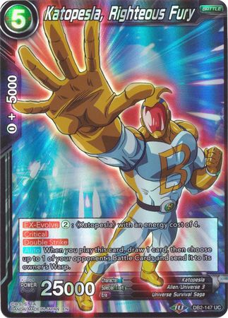 Katopesla, Sonic Justice (Reprint) (DB2-148) [Battle Evolution Booster] | Dragon's Lair Comics and Fantasy Houston TX