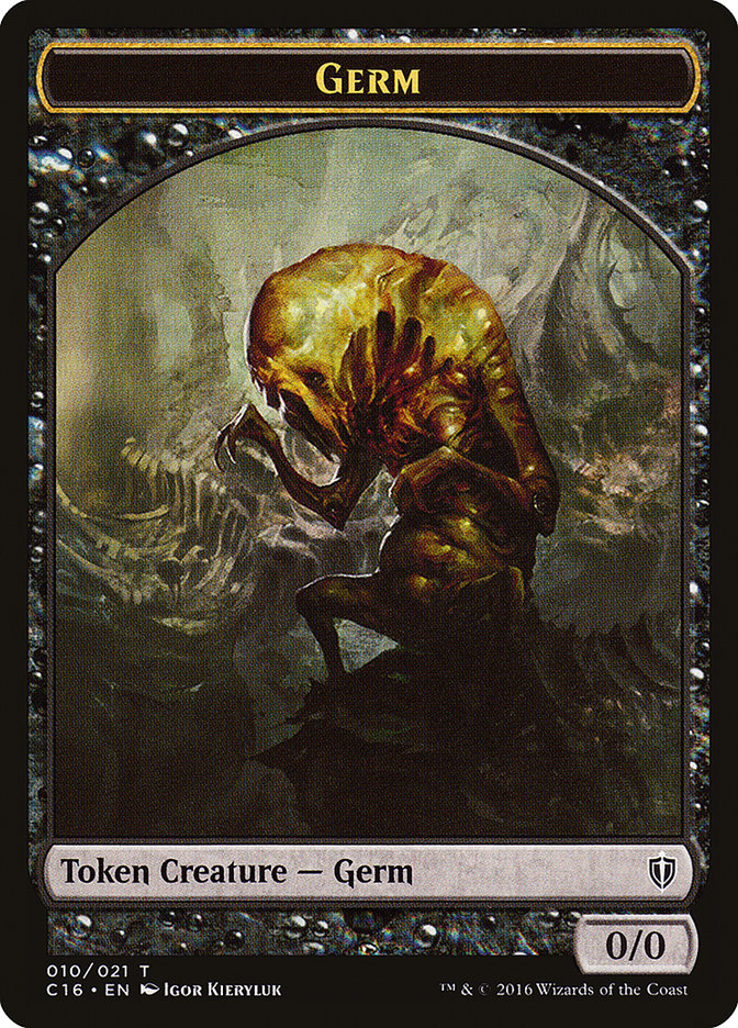 Thopter // Germ Double-Sided Token [Commander 2016 Tokens] | Dragon's Lair Comics and Fantasy Houston TX