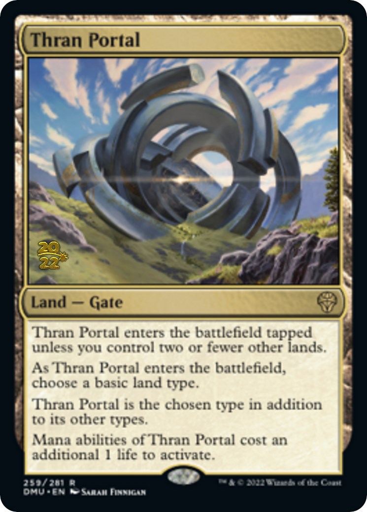 Thran Portal [Dominaria United Prerelease Promos] | Dragon's Lair Comics and Fantasy Houston TX