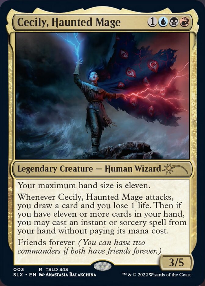 Cecily, Haunted Mage [Secret Lair: Universes Within] | Dragon's Lair Comics and Fantasy Houston TX