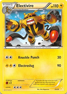 Electivire (25/30) [XY: Trainer Kit 3 - Pikachu Libre] | Dragon's Lair Comics and Fantasy Houston TX