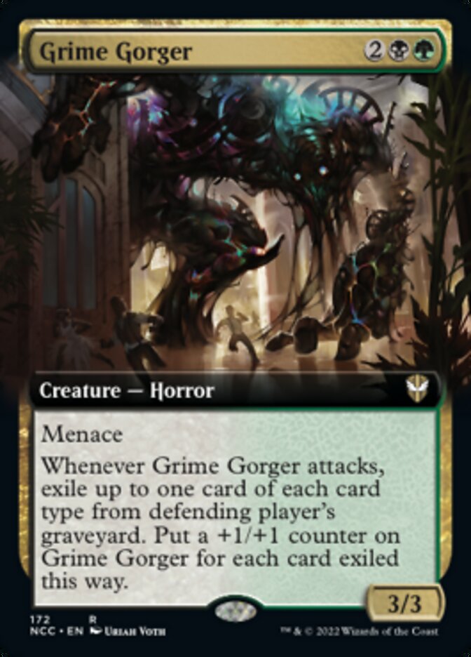 Grime Gorger (Extended Art) [Streets of New Capenna Commander] | Dragon's Lair Comics and Fantasy Houston TX