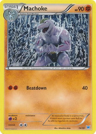 Machoke (14/30) [XY: Trainer Kit 2 - Latios] | Dragon's Lair Comics and Fantasy Houston TX