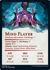 Mind Flayer Art Card [Dungeons & Dragons: Adventures in the Forgotten Realms Art Series] | Dragon's Lair Comics and Fantasy Houston TX