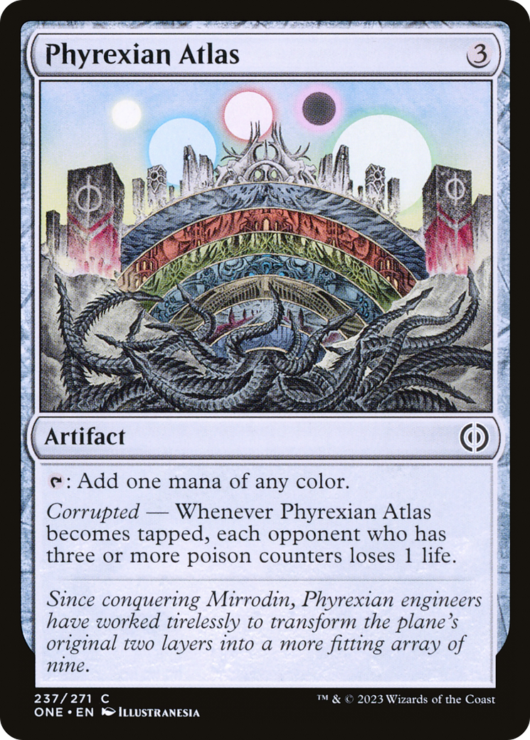 Phyrexian Atlas [Phyrexia: All Will Be One] | Dragon's Lair Comics and Fantasy Houston TX