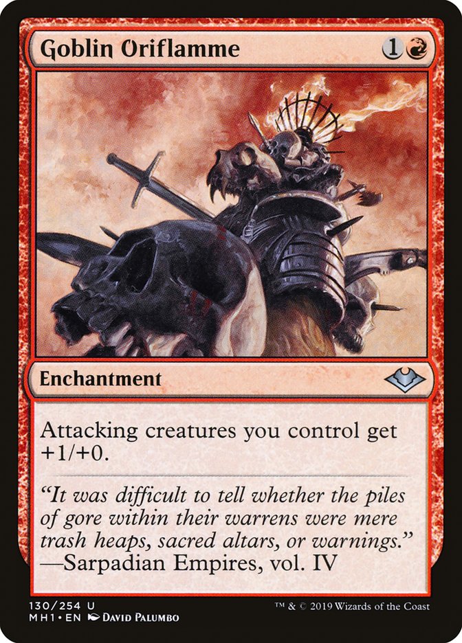 Goblin Oriflamme [Modern Horizons] | Dragon's Lair Comics and Fantasy Houston TX