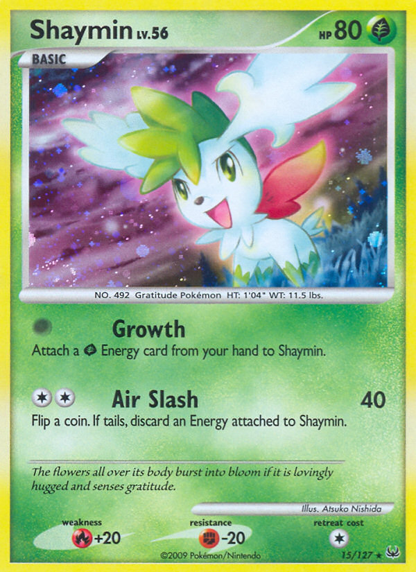 Shaymin (15/127) [Platinum: Base Set] | Dragon's Lair Comics and Fantasy Houston TX