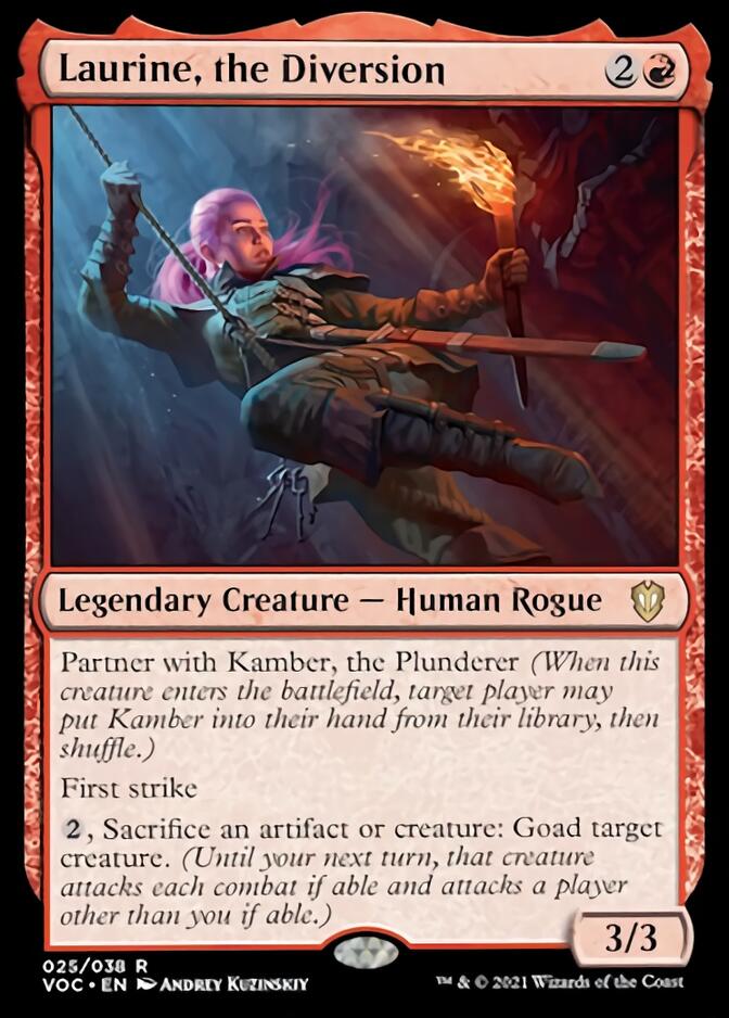 Laurine, the Diversion [Innistrad: Crimson Vow Commander] | Dragon's Lair Comics and Fantasy Houston TX