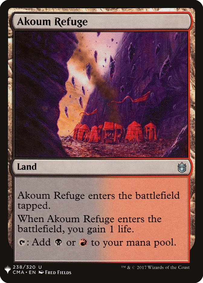 Akoum Refuge [Mystery Booster] | Dragon's Lair Comics and Fantasy Houston TX