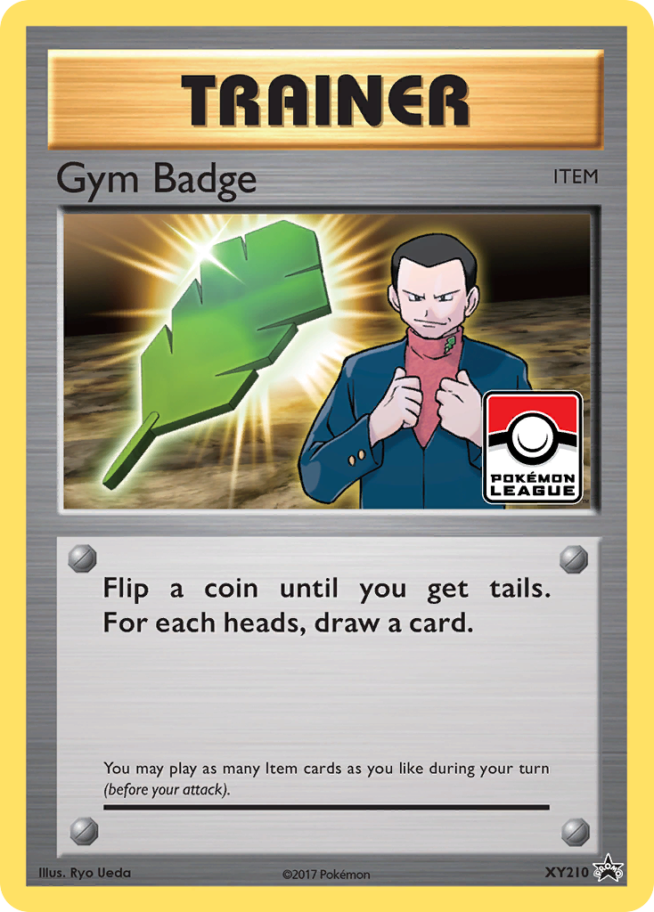 Gym Badge (XY210) (Giovanni) [XY: Black Star Promos] | Dragon's Lair Comics and Fantasy Houston TX