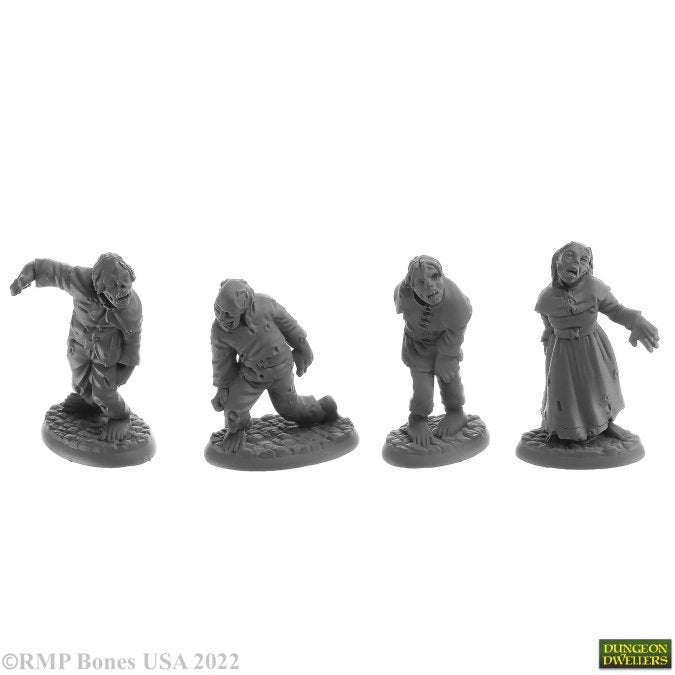 Reaper Bones: Zombies (4) | Dragon's Lair Comics and Fantasy Houston TX