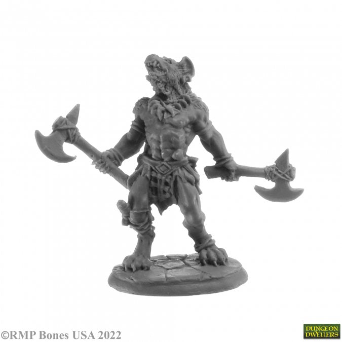 Reaper Bones: Blackmane Gnoll Ravager | Dragon's Lair Comics and Fantasy Houston TX