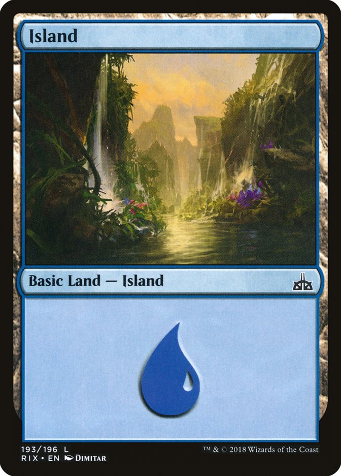 Island (193) [Rivals of Ixalan] | Dragon's Lair Comics and Fantasy Houston TX