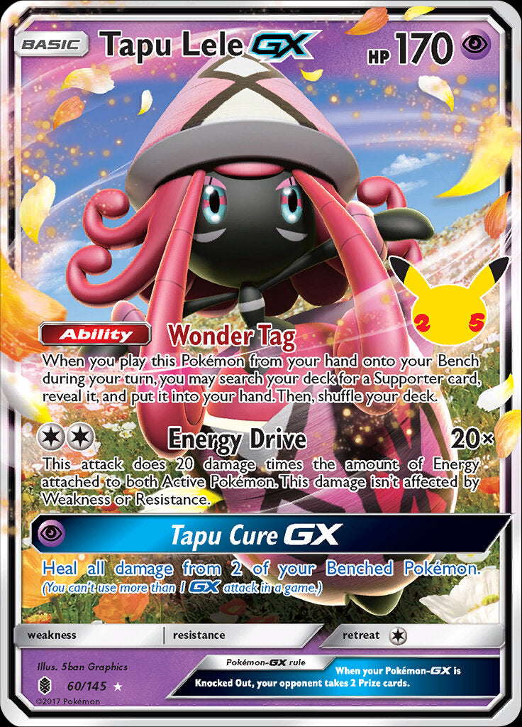 Tapu Lele GX (60/145) [Celebrations: 25th Anniversary - Classic Collection] | Dragon's Lair Comics and Fantasy Houston TX