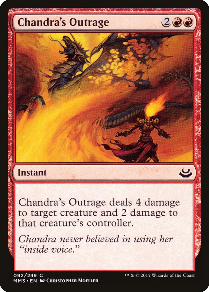 Chandra's Outrage [Modern Masters 2017] | Dragon's Lair Comics and Fantasy Houston TX