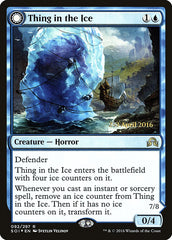 Thing in the Ice // Awoken Horror [Shadows over Innistrad Prerelease Promos] | Dragon's Lair Comics and Fantasy Houston TX