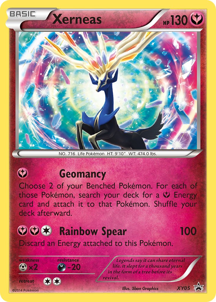 Xerneas (XY05) [XY: Black Star Promos] | Dragon's Lair Comics and Fantasy Houston TX