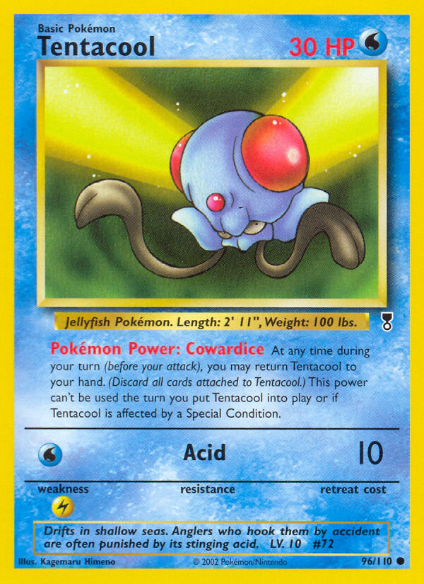 Tentacool (96/110) [Legendary Collection] | Dragon's Lair Comics and Fantasy Houston TX