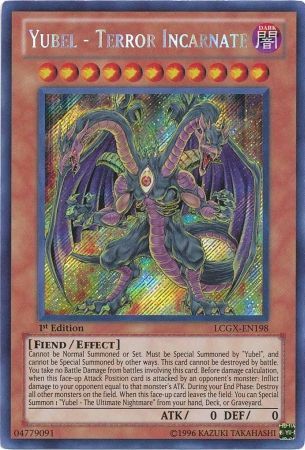 Yubel - Terror Incarnate [LCGX-EN198] Secret Rare | Dragon's Lair Comics and Fantasy Houston TX