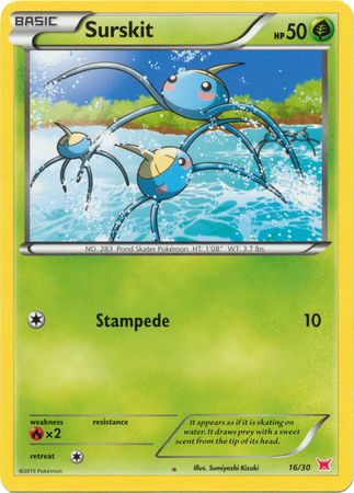 Surskit (16/30) [XY: Trainer Kit 2 - Latias] | Dragon's Lair Comics and Fantasy Houston TX